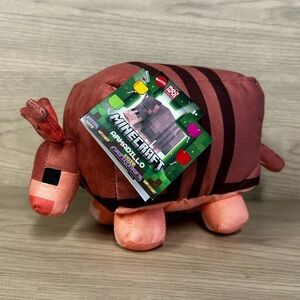 NWT Minecraft ARMADILLO Plush 10" Long 6" Tall Stuffed Animal